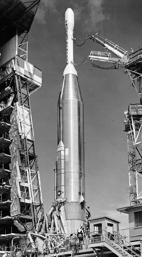 Atlas-C Able on launch pad