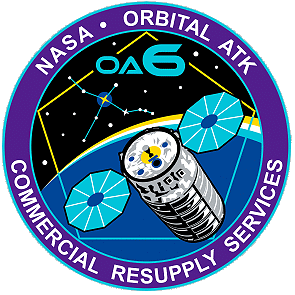 Cygnus-crs6-NASA patch