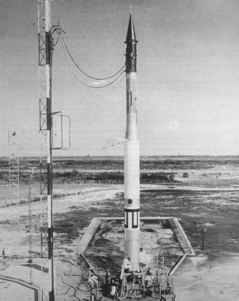 Vanguard TV-3 rocket