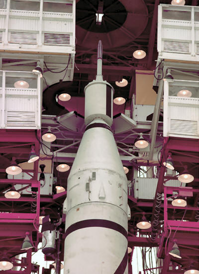 Juno 1 rocket with Explorer 1