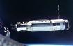 Agena in orbit