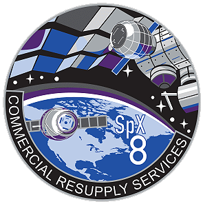 dragon-crs8-NASA patch