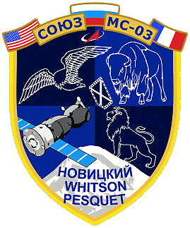 Soyuz MS-03 path