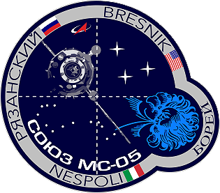 Soyuz MS-05 path