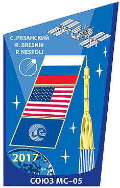 Soyuz MS-05 path