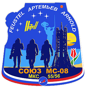 Soyuz MS-08 path