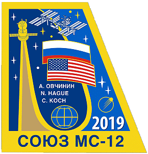 Soyuz MS-12 path