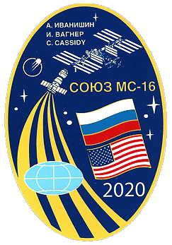 Soyuz MS-16 path