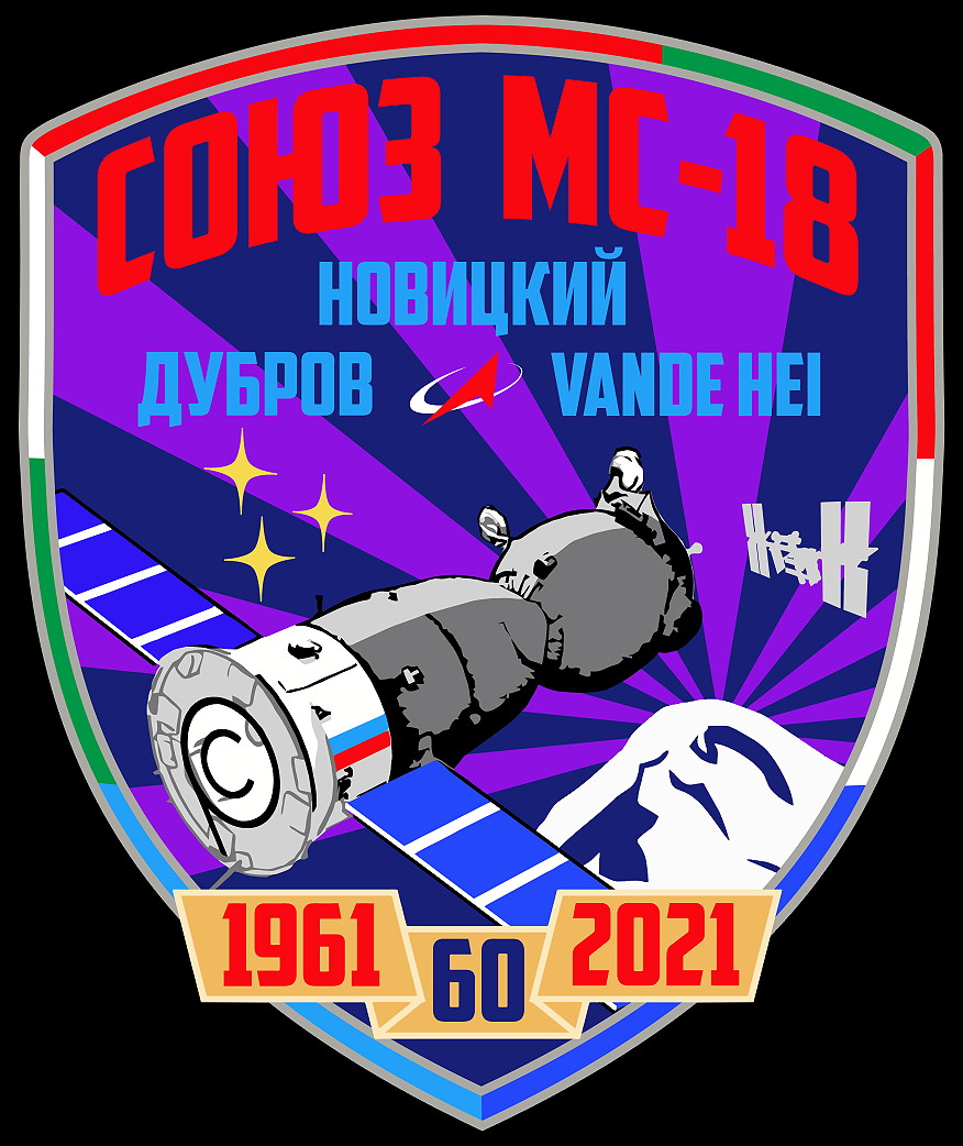 Soyuz MS-18 path